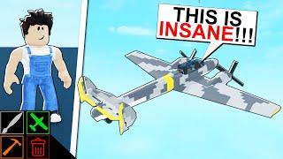 THE GREATEST PLANE BUILDING GAME ON ROBLOX! (Build a Plane)