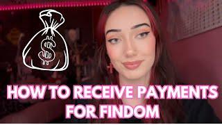 Where to receive payments for Findom