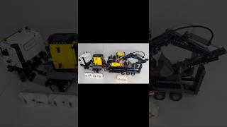 Motorized Volvo FMX Truck & EC230 Electric Excavator LEGO technic #42175 Full RC Mod