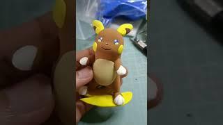 [Alolan Raichu] Pokemon Clay Art Alolan Raichu