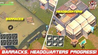 Where To Get Screws & Antenna? Almost Done BARRACKS & HEADQUARTERS !! LDOE | Last Day On Earth ACT 2