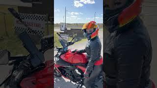 #KatyaAlmaz motogirl bikergirl Ducati Diavel V4