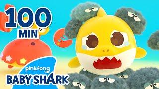 Baby Shark, Dust Your Worries Away! | +Compilation | Stories about Feelings | Baby Shark Official