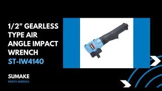 Air Angle Impact Wrench Product Overview by Sumake North America, LLC (Product ST-IW4140)