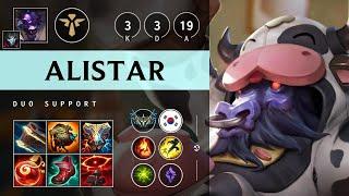 Alistar Support vs Rell: Vision Controller - KR Challenger Patch 14.21