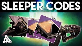 Destiny The Taken King Sleeper Simulant CURIOUS TRANSCEIVER CODES