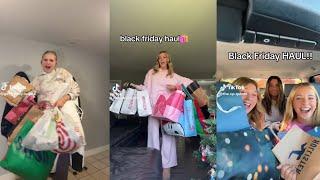 Black friday shopping haul - TikTok compilation