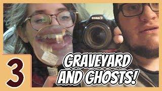 Ghost Hunting In The Graveyard! | HippieSnuggles Vlog VEDIDM Day: 3(ish)