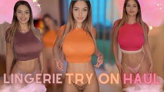 [4K] SHEIN Special Lingerie Haul | Ari's Try On Haul  (2024)