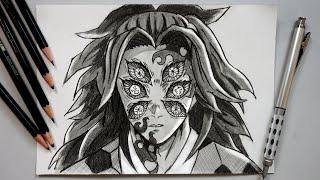 how to draw Kokushibo | Demon slayer [Kimetsu no Yaiba]