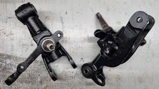 Fiat 500 Classic - Part 7 - Front spindles restoration