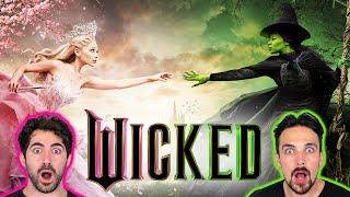 First time watching *WICKED* (its epic)