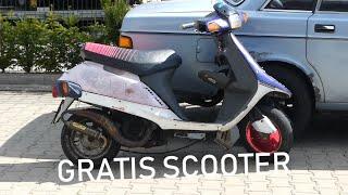 Gratis scooter repareren zonder geld uit te geven.