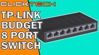 TP-Link LS1008G - Budget 8 Port Unmanaged Switch - Unboxing and Overview