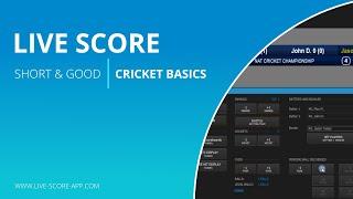 Cricket Basics | Live Score Short & Good