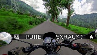 Overlooked Wonder | Joginder Nagar | Barot Valley Ride | Pure Exhaust Sound Meteor 350 | Raw Onboard