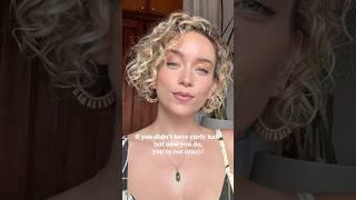 Embrace Hair Texture Change #curls #curlyhairstyles #curlyhair #hairtexture #hormones