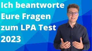 LPA Test Bayern 2023 | Ich beantworte Eure Fragen | Teil 1 | www.beamtentest-vorbereitung.de