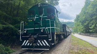 Big S￼outh Fork Scenic Railway train ride, and Blue Heron mine tour!