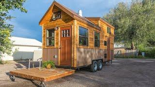 Homely Beautiful Tiny House by   MitchCraft Tiny Homes