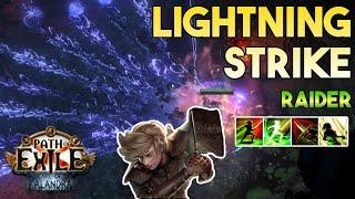 [3.19] Lightning Strike Build | Raider | Lake of Kalandra | Path of Exile 3.19