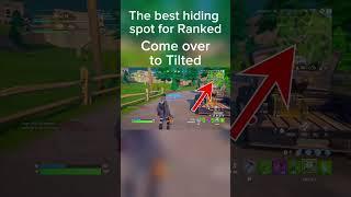 The best hiding spot for Ranked #shorts #fortnite #gaming