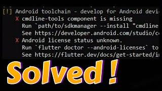 How to Fix the cmdline-tools component is missing Error
