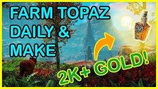 New World Topaz Gypsum Guide | Get your Daily Gypsum and Earn Gold