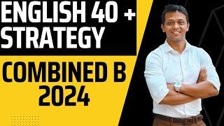 Combined B 2024 English 40+ Strategy. #mpscenglish #combined #maheshpatilzeroerror