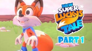 New Super Lucky's Tale (Nintendo Switch) 100% Walkthrough - Part 1