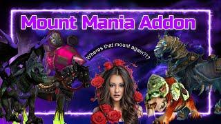 Best Addon to easily find mounts for Mount Mania | Wow Anniversary Event