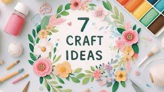 Beautiful Handmade Gifts Ideas  Easy Decorations Craft Ideas with Foam EVA