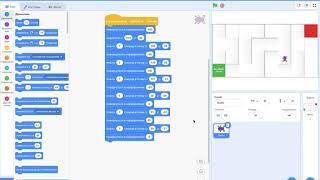 Лабиринт. Онлайн-занятие по робототехники