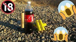 Coca Cola vs Dynamite (Experiment)