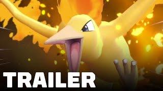 Pokemon Let's Go Pikachu and Eevee: Legendary Birds Trailer - TGS 2018