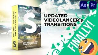 New Videolancer's Transitions. Motion Bro 4. Sound FX pack. Clone for Premiere Pro.