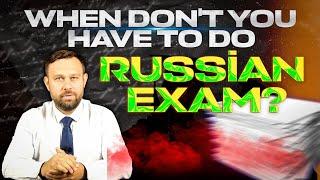 When Russian language test is not mandatory for obtaining Russian residence