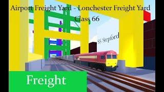 Freight train full drive from Airport Freight Yard to Lonchester Freight Yard (27/8/2021)