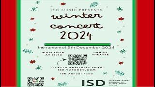 Instrumental Winter Concert @ ISD in Dahms Theatre