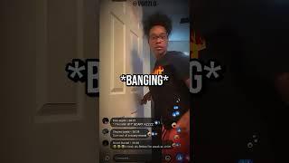 Girl pulls up on her opp while she was on facebook live and was scared to come outside #yn #atlanta