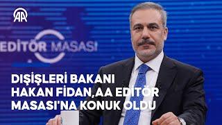 Dışişleri Bakanı Fidan: Gazze halkını denklem dışı bırakmaya çalışan bütün inisiyatiflere karşıyız