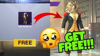 Get free Master Navigator Set in PUBG mobile lite | PUBG mobile lite