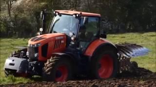 2019 Kubota M7151 Premium KVT Tractor With Kverneland Plough