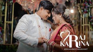 Raj & Karina |  Engagement Highlights | Cinematic | P3 Productions by Prajyot | bhiwandi | 2024