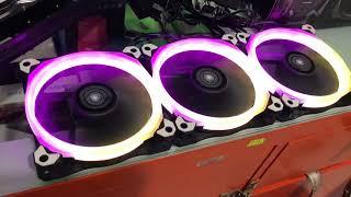 Sulit at Panalo itong Raidmax NV-R120FBR3 Addressable Rgb Led Fan