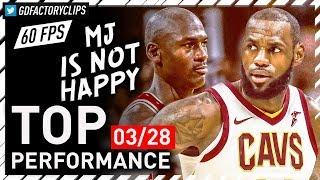 MVP CHANTS! LeBron James INSANE Full Highlights vs Hornets - 41 Pts, 10 Reb, 8 Ast | 2018.03.28