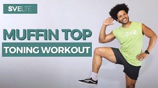 Muffin Top Toning Workout | Melt Fat Fast | Standing | At Home