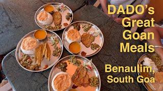 Dado's revisited: Superb Goan fish thalis in Benaulim, Goa, Dec 2023