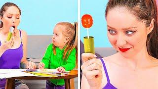 HOW TO SNEAK FOOD ANYWHERE! CRAZY FOOD TRICKS BY A PLUS SCHOOL