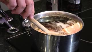 Christmas food & beer matching - mulled beer